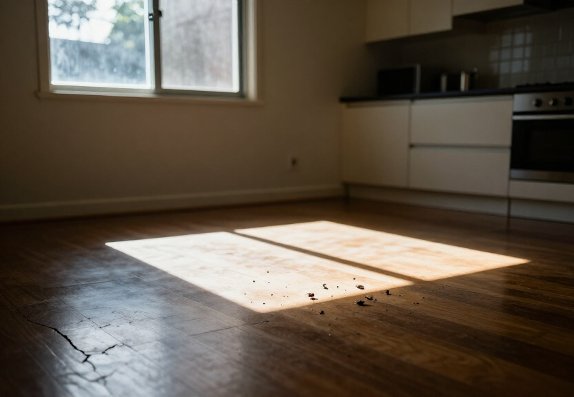 Ant trail in a Lethbridge Park home before treatment
